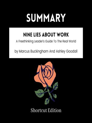 cover image of SUMMARY--Nine Lies About Work